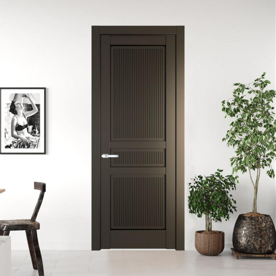 Межкомнатная дверь ProfilDoors 2.3.1 PM Перламутр бронза Глухая
