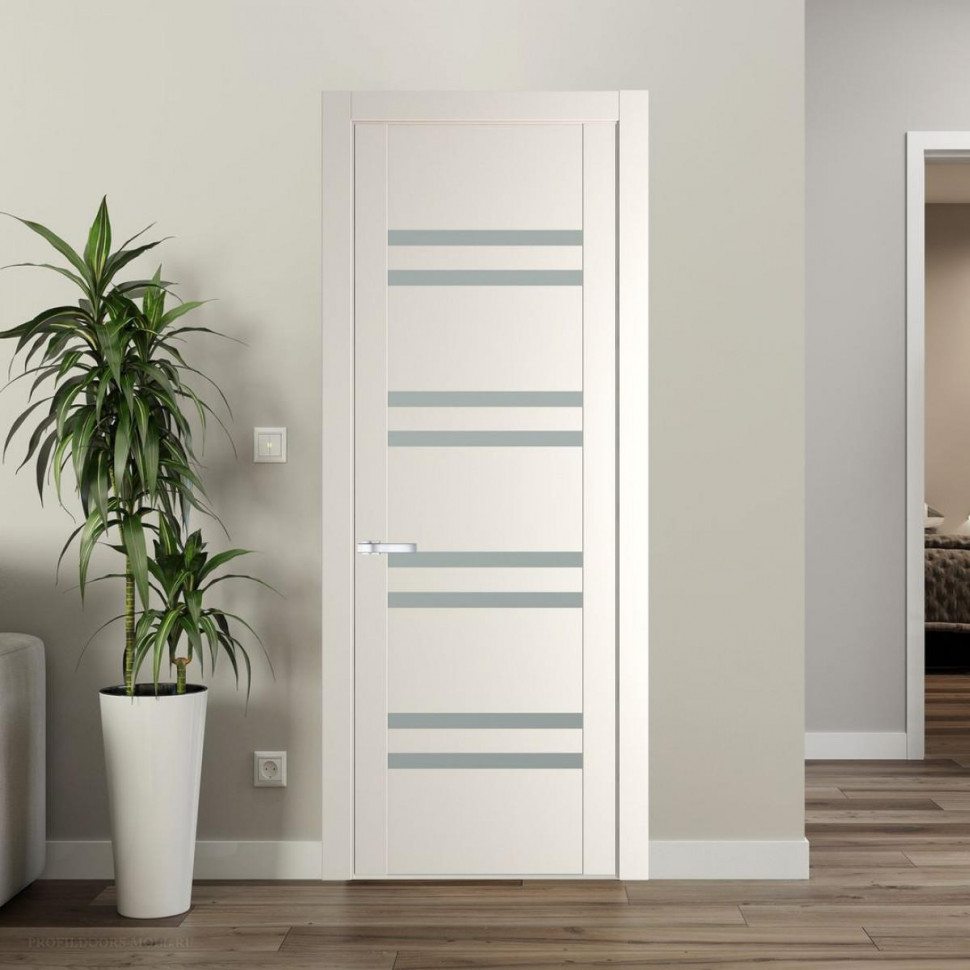 Межкомнатная дверь ProfilDoors 1.6P Перламутр белый Матовое
