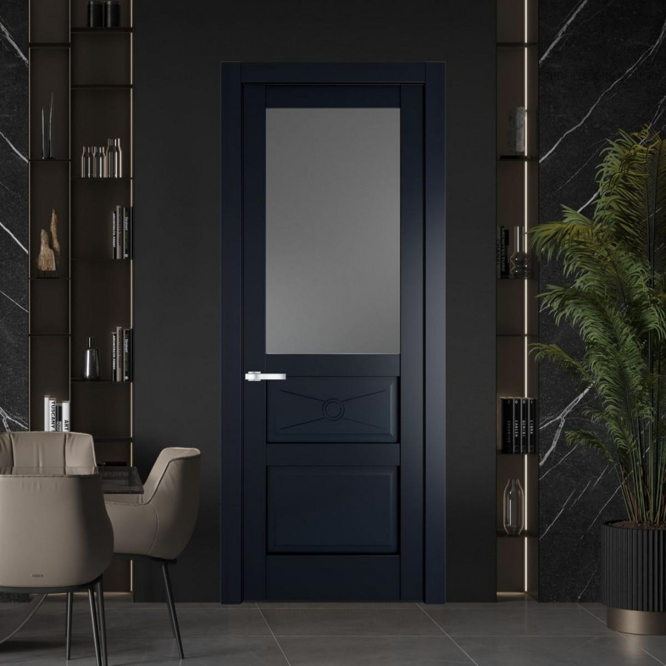 Межкомнатная дверь ProfilDoors 1.5.2PM Нэви Блу Графит