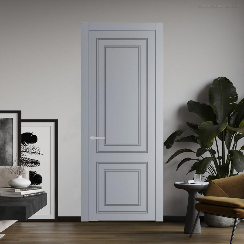 Межкомнатная дверь ProfilDoors 27 PW Смоки Глухая