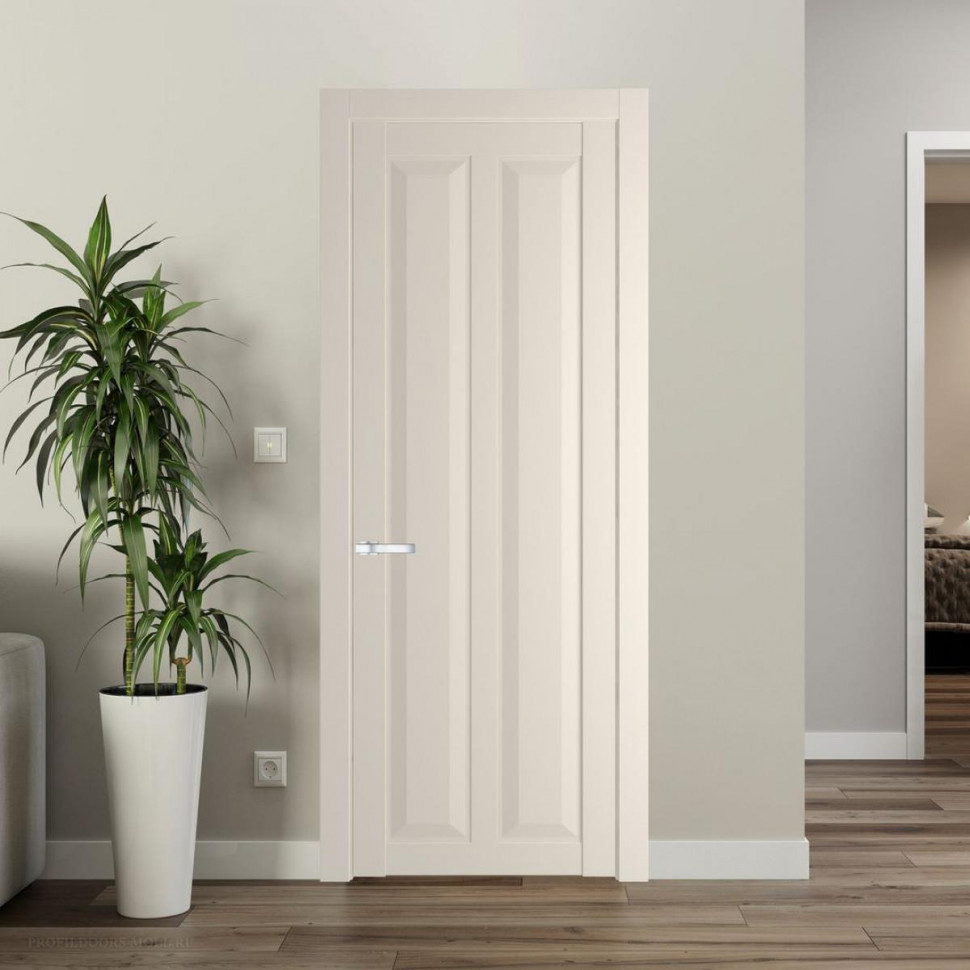 Межкомнатная дверь ProfilDoors 1.7.1 PD цвет Кремовая Магнолия вставка Глухая