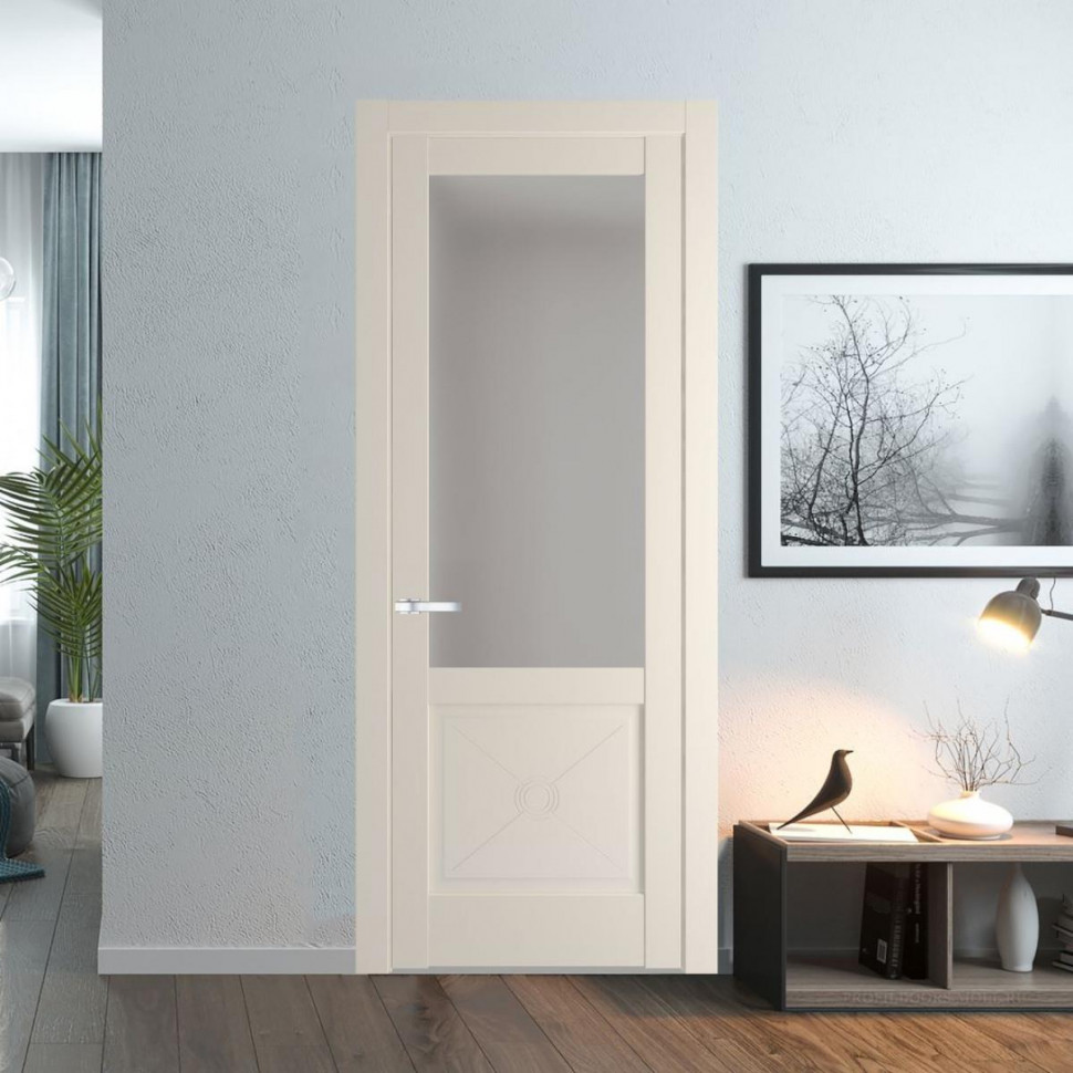 Межкомнатная дверь ProfilDoors 1.2.2PM Кремовая Магнолия Матовое