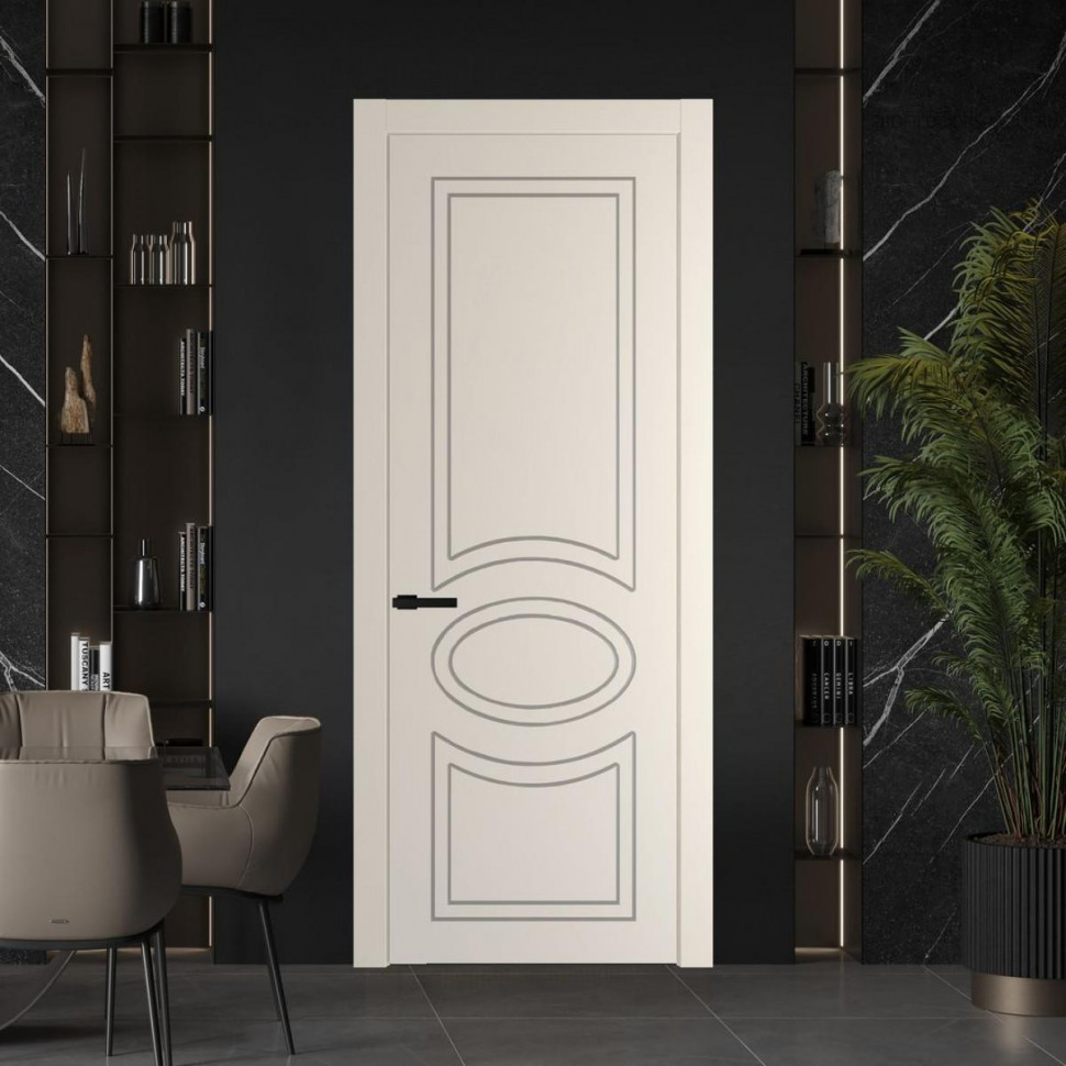 Межкомнатная дверь ProfilDoors 36 PW Кремовая Магнолия Глухая