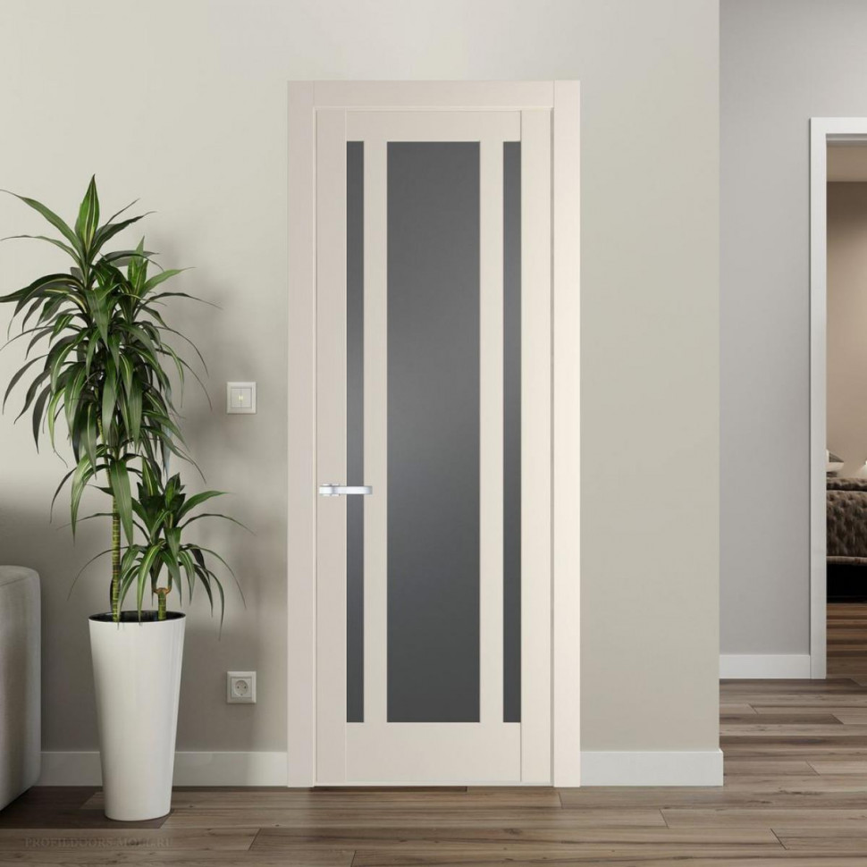 Межкомнатная дверь ProfilDoors 3.5.2PM Кремовая Магнолия Графит