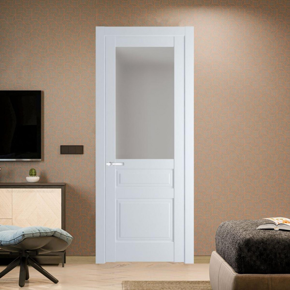 Межкомнатная дверь ProfilDoors 3.5.3 PD цвет Вайт вставка Матовое
