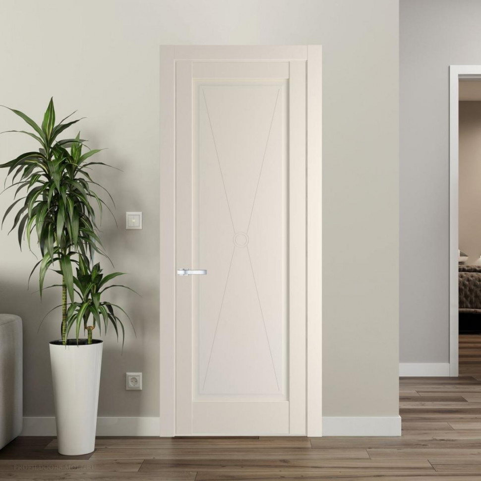 Межкомнатная дверь ProfilDoors 1.1.1 PM Кремовая Магнолия Глухая
