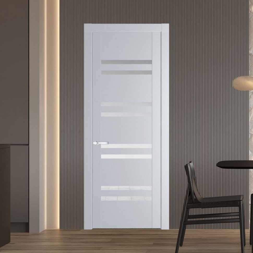 Межкомнатная дверь ProfilDoors 1.6P Лайт Грей Прозрачное