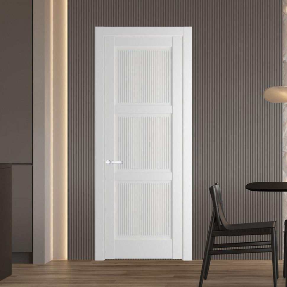 Межкомнатная дверь ProfilDoors 2.4.1 PM Крем Вайт Глухая