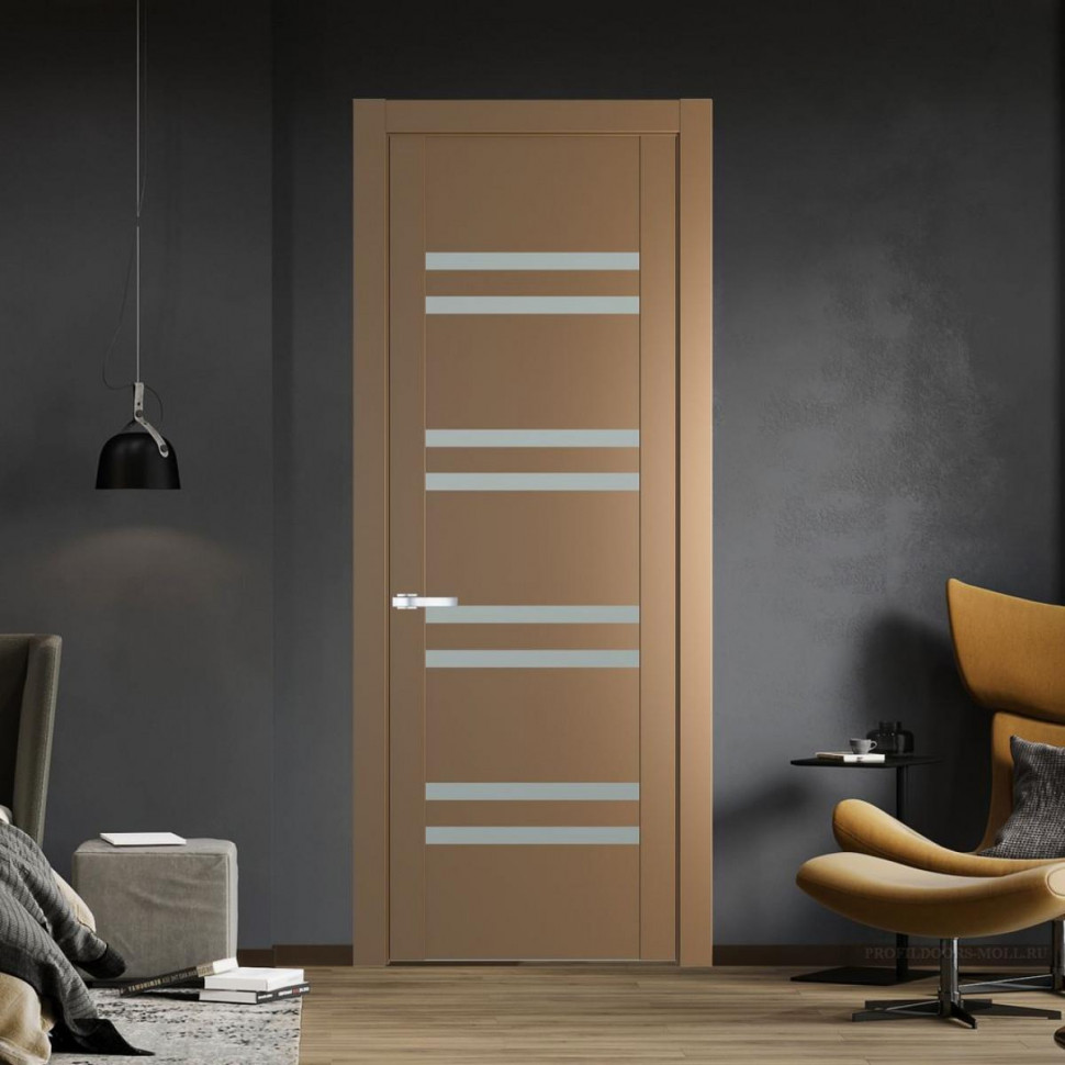 Межкомнатная дверь ProfilDoors 1.6P Перламутр золото Матовое