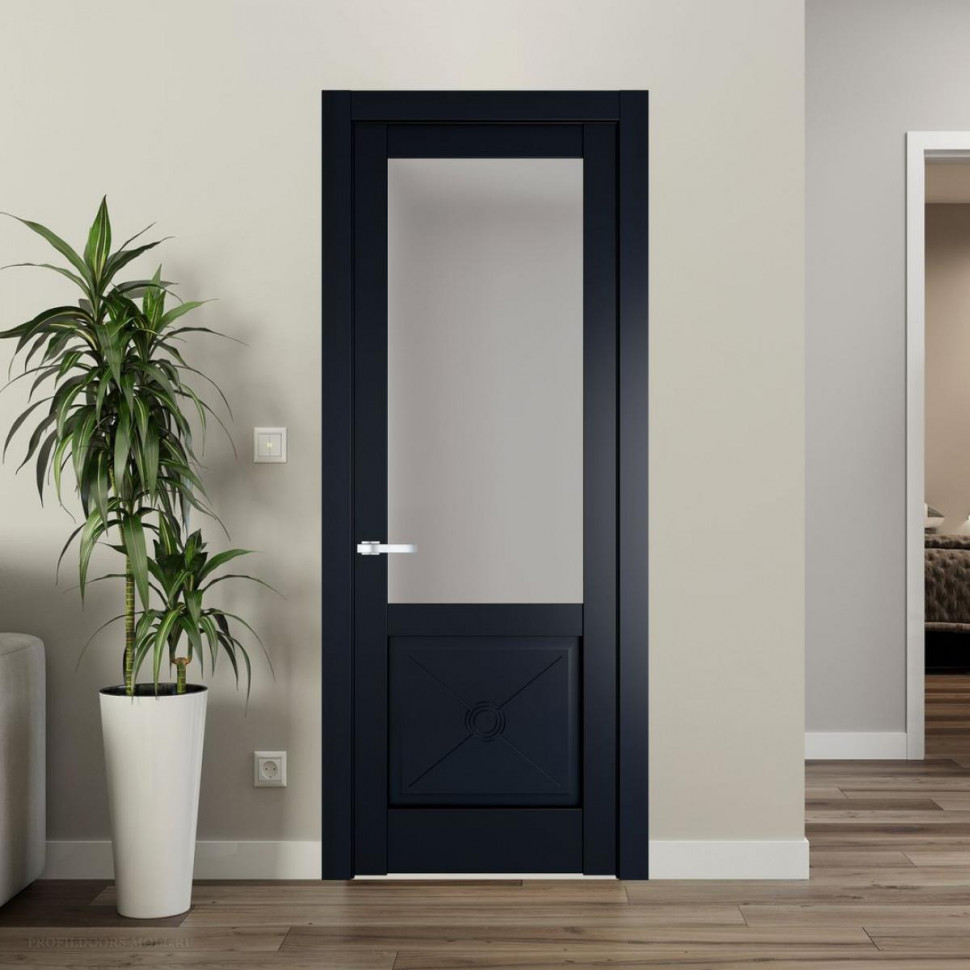 Межкомнатная дверь ProfilDoors 1.2.2PM Нэви Блу Матовое