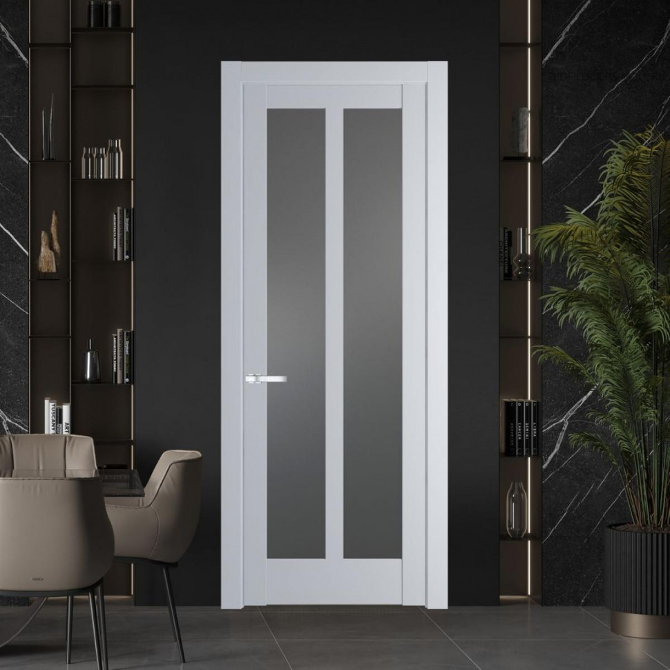 Межкомнатная дверь ProfilDoors 4.7.2 PD цвет Лайт Грей вставка Графит
