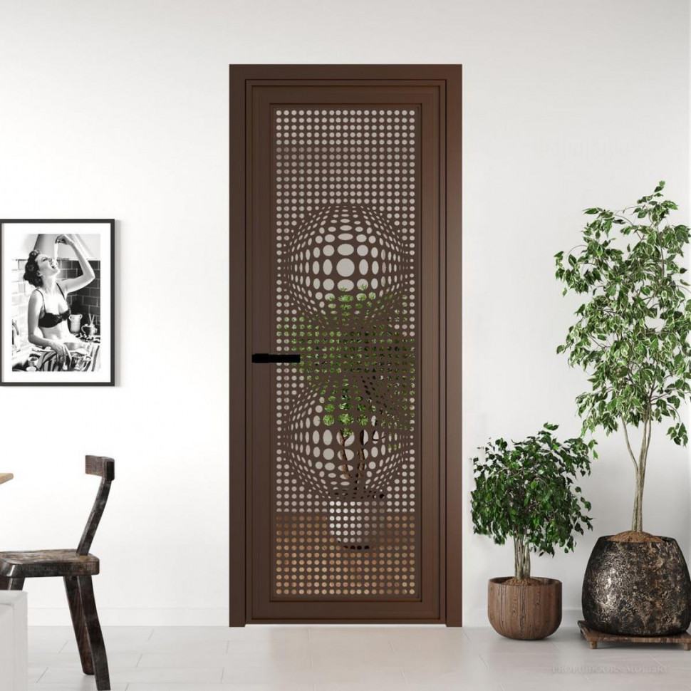Межкомнатная дверь ProfilDoors 1 AGP Зеркало профиль Деорэ Рисунок 3