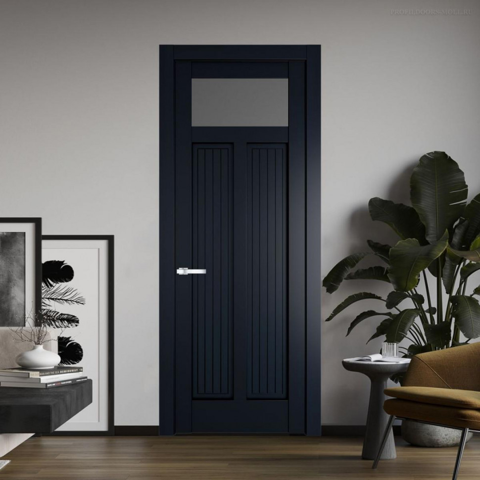 Межкомнатная дверь ProfilDoors 3.4.2PM Нэви Блу Графит
