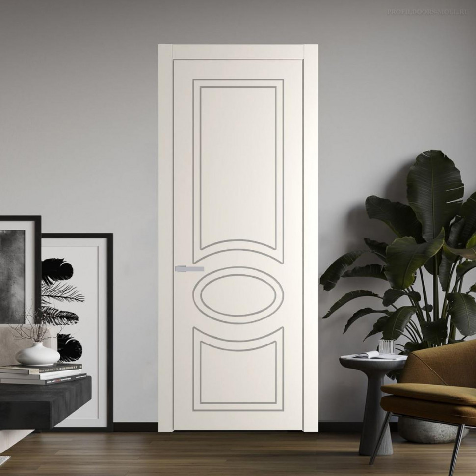 Межкомнатная дверь ProfilDoors 36 PW Перламутр белый Глухая