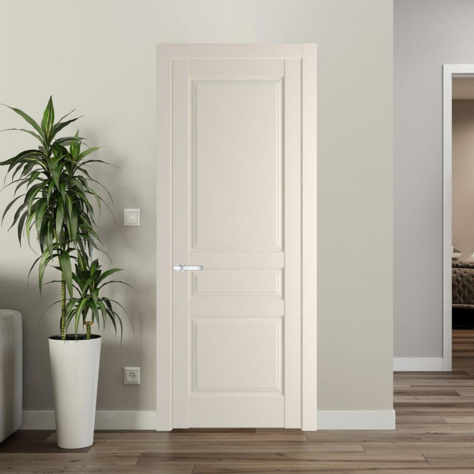 Межкомнатная дверь ProfilDoors 4.5.1 PD цвет Кремовая Магнолия вставка Глухая
