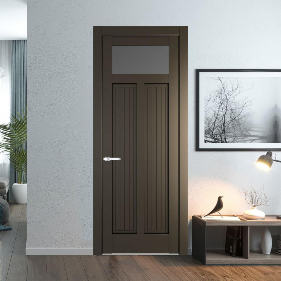 Межкомнатная дверь ProfilDoors 3.4.2PM Перламутр бронза Графит