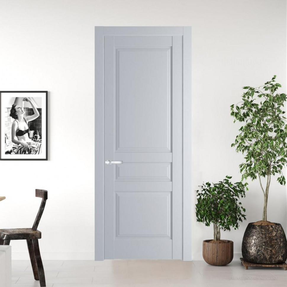 Межкомнатная дверь ProfilDoors 4.5.1 PD цвет Лайт Грей вставка Глухая