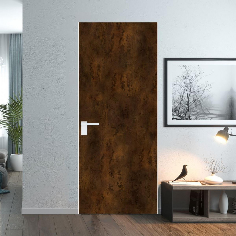 Межкомнатная дверь ProfilDoors 1 AGK цвет Бронза кромка Вайт