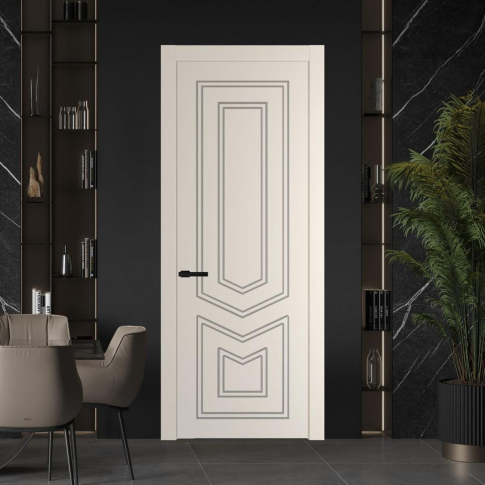 Межкомнатная дверь ProfilDoors 29 PW Кремовая Магнолия Глухая