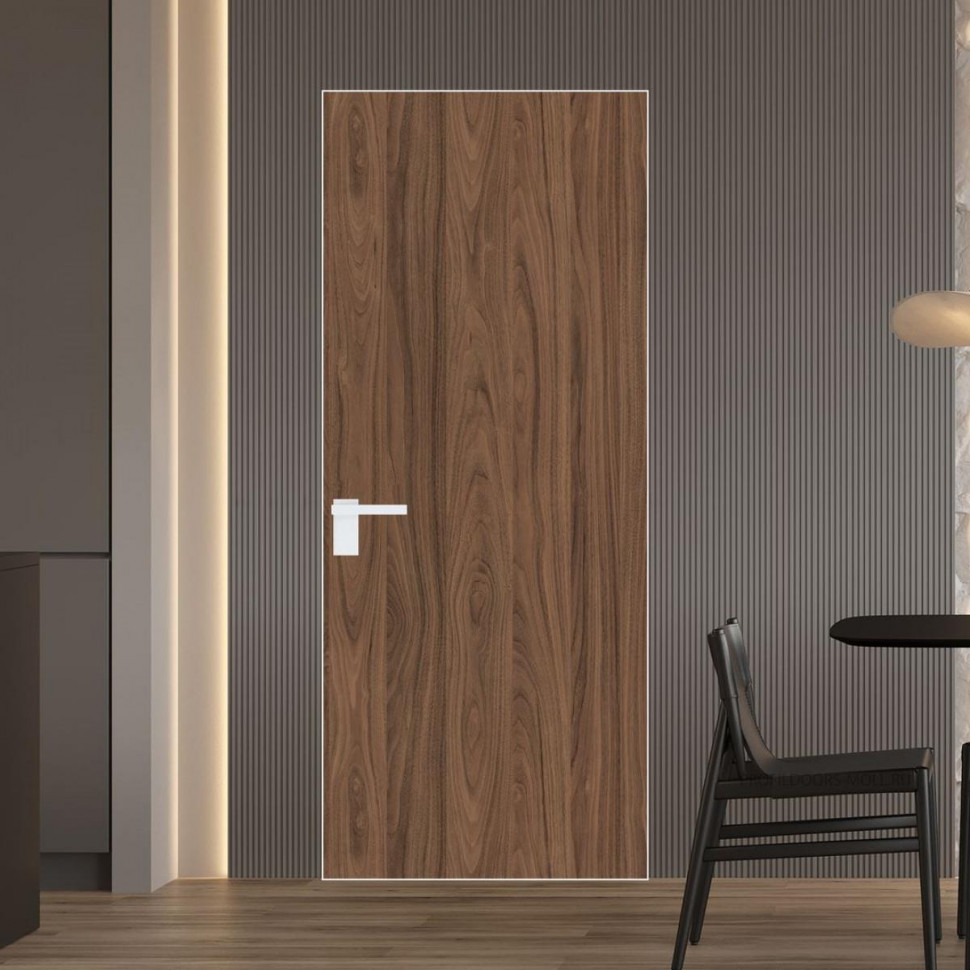 Межкомнатная дверь ProfilDoors 1 AGK цвет Ясень горный кромка Вайт