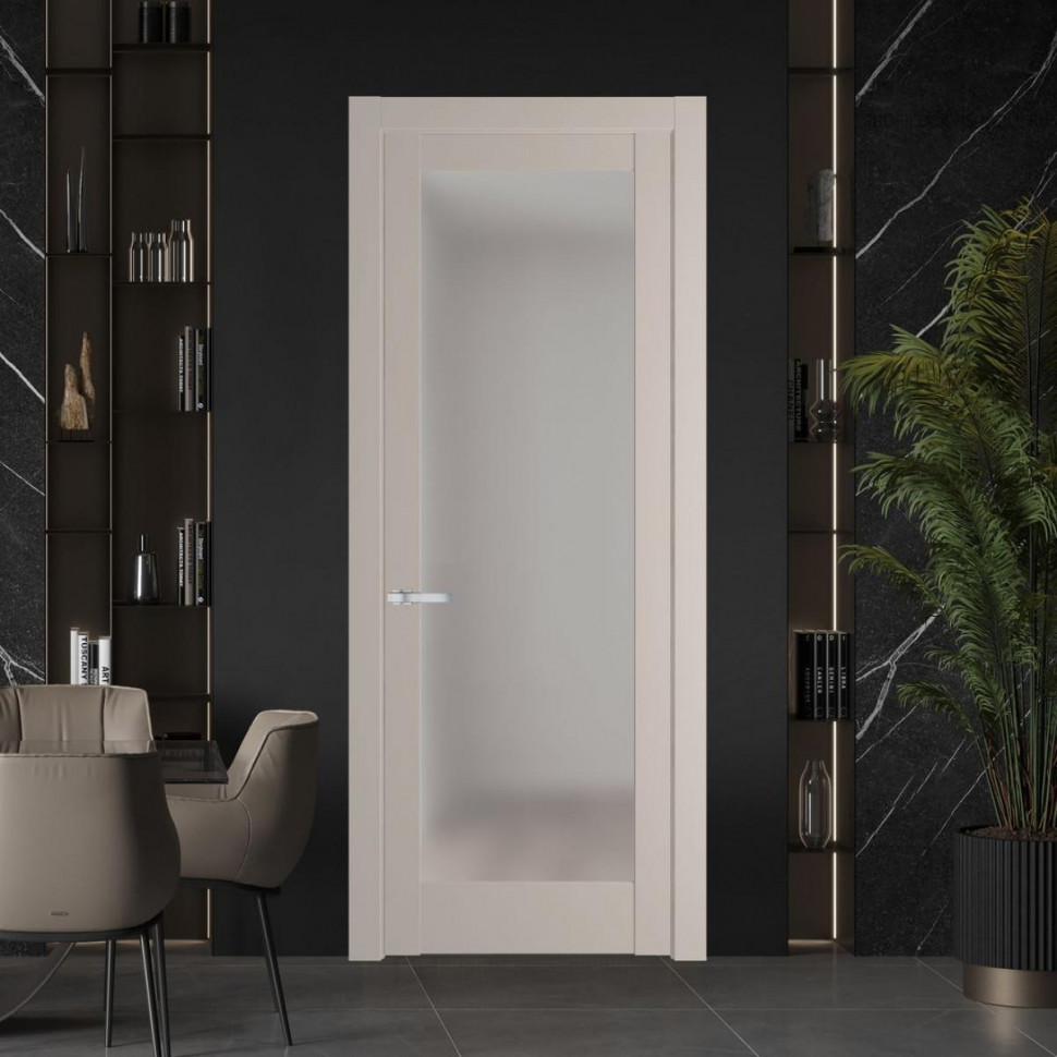 Межкомнатная дверь ProfilDoors 3.1.2 PD цвет Сэнд вставка Матовое