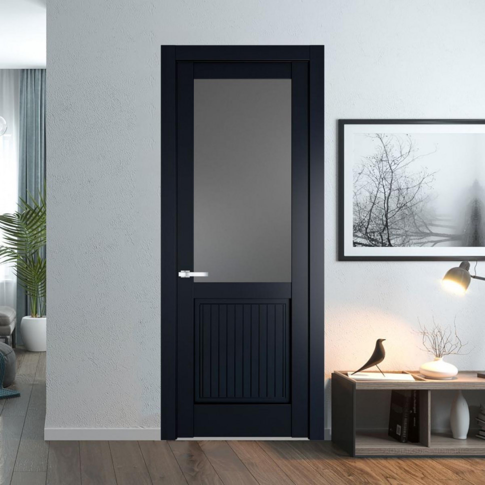 Межкомнатная дверь ProfilDoors 3.2.2PM Нэви Блу Графит