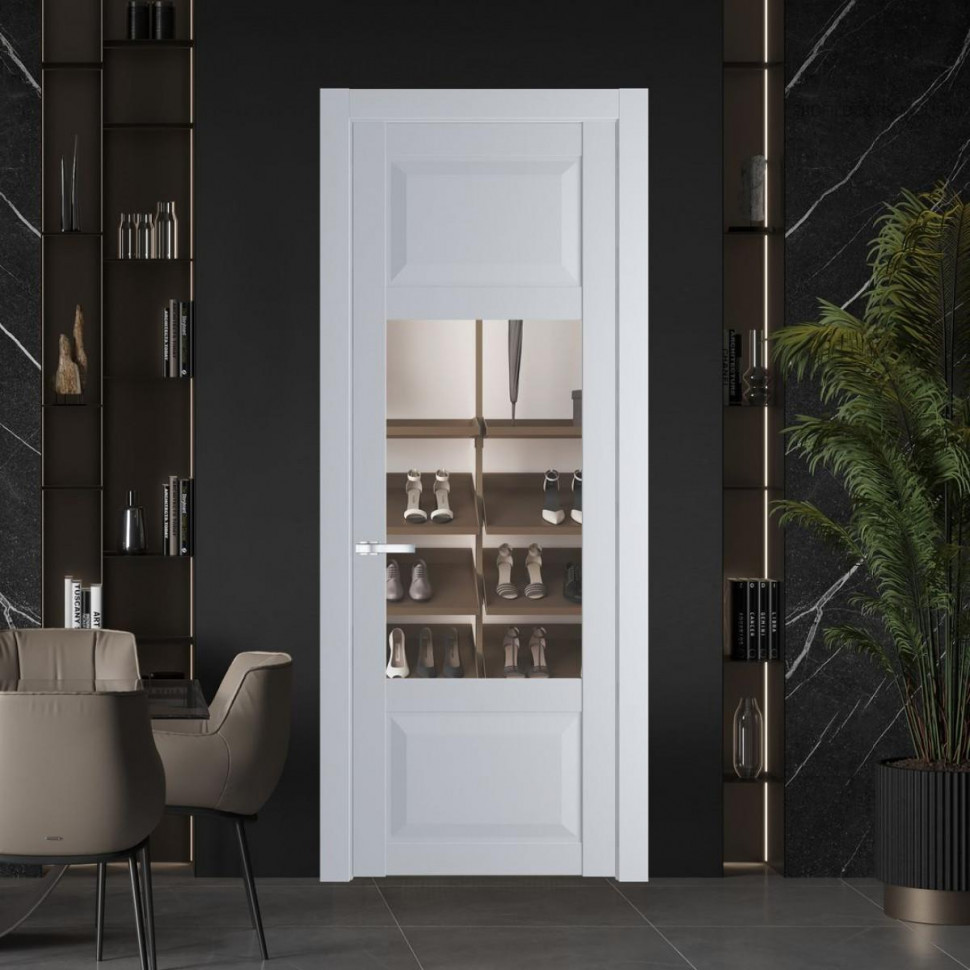 Межкомнатная дверь ProfilDoors 1.3.3 PD цвет Лайт Грей вставка Прозрачное