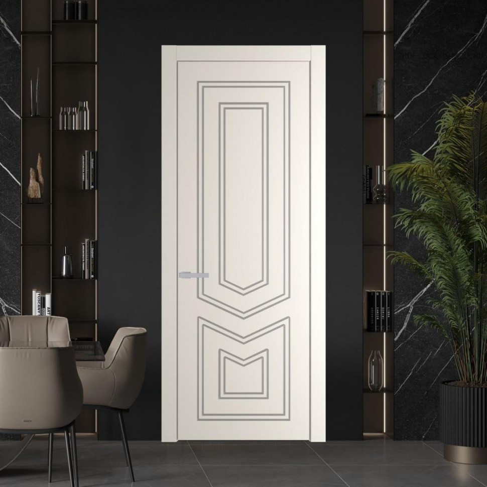 Межкомнатная дверь ProfilDoors 29 PW Перламутр белый Глухая
