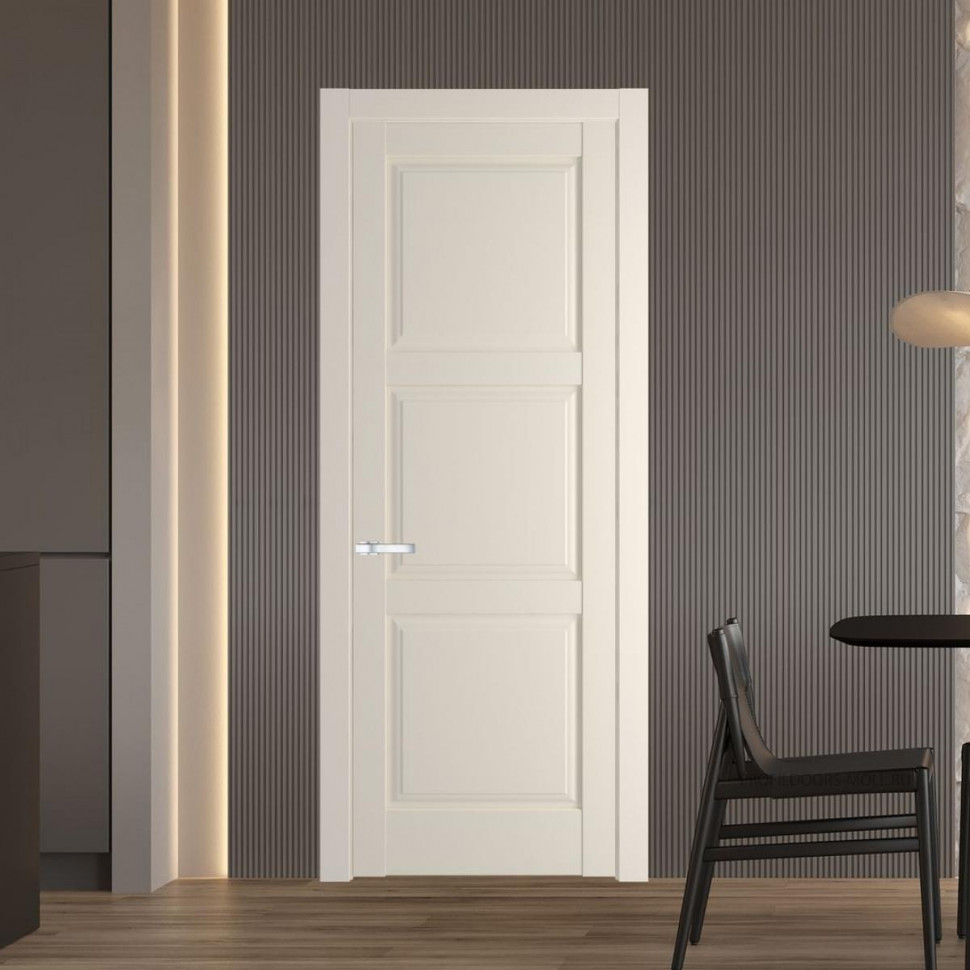 Межкомнатная дверь ProfilDoors 4.6.1 PD цвет Кремовая Магнолия вставка Глухая