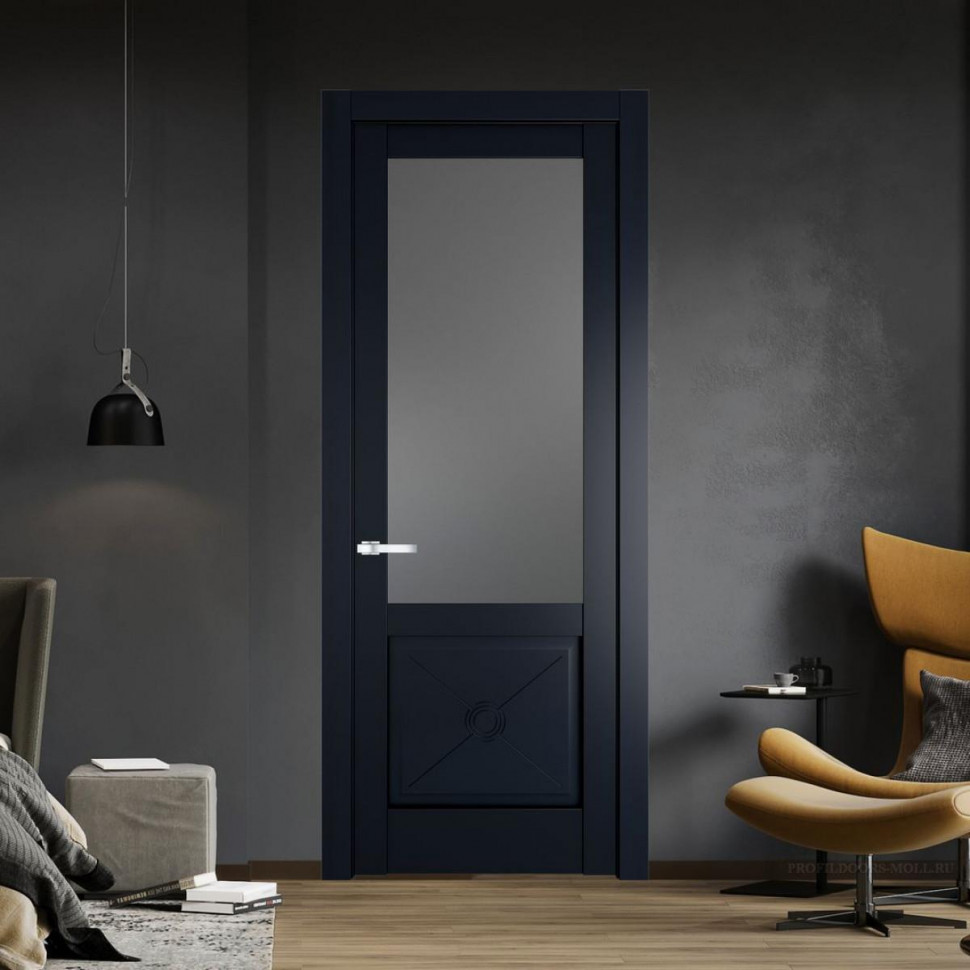 Межкомнатная дверь ProfilDoors 1.2.2PM Нэви Блу Графит