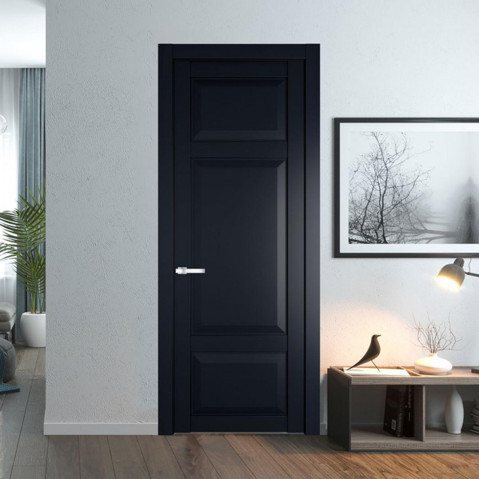 Межкомнатная дверь ProfilDoors 1.3.1 PD цвет Нэви Блу вставка Глухая