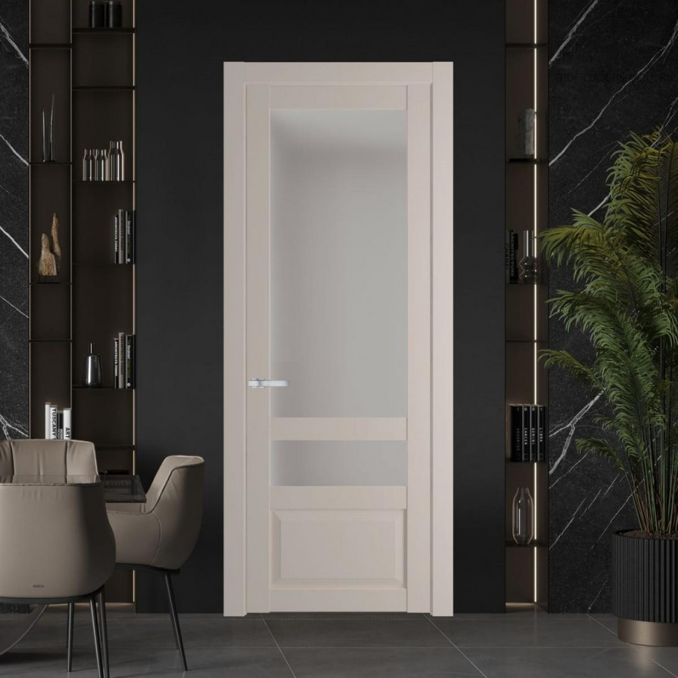 Межкомнатная дверь ProfilDoors 2.5.4 PD цвет Сэнд вставка Матовое