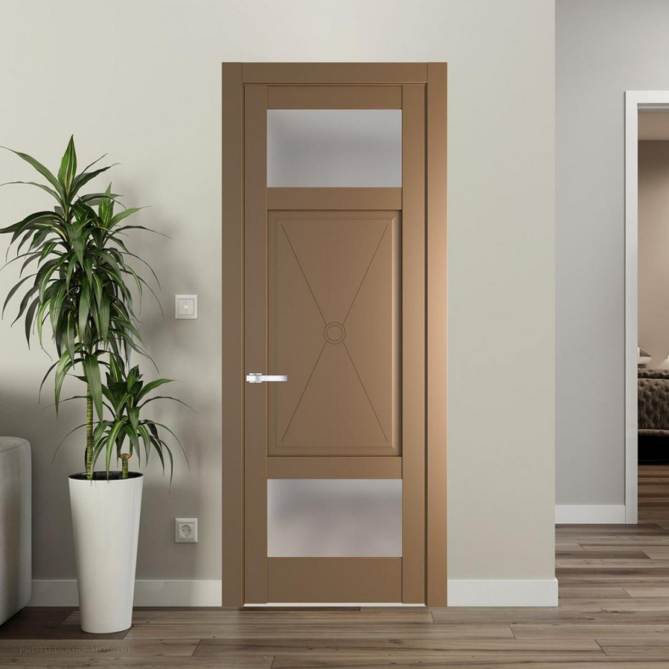 Межкомнатная дверь ProfilDoors 1.3.2PM Перламутр золото Матовое