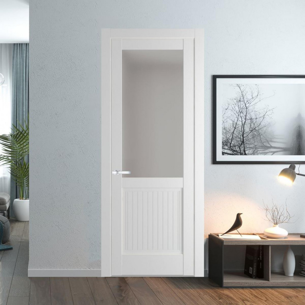 Межкомнатная дверь ProfilDoors 3.2.2PM Крем Вайт Матовое