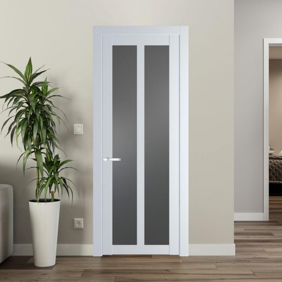 Межкомнатная дверь ProfilDoors 2.7.2 PD цвет Вайт вставка Графит