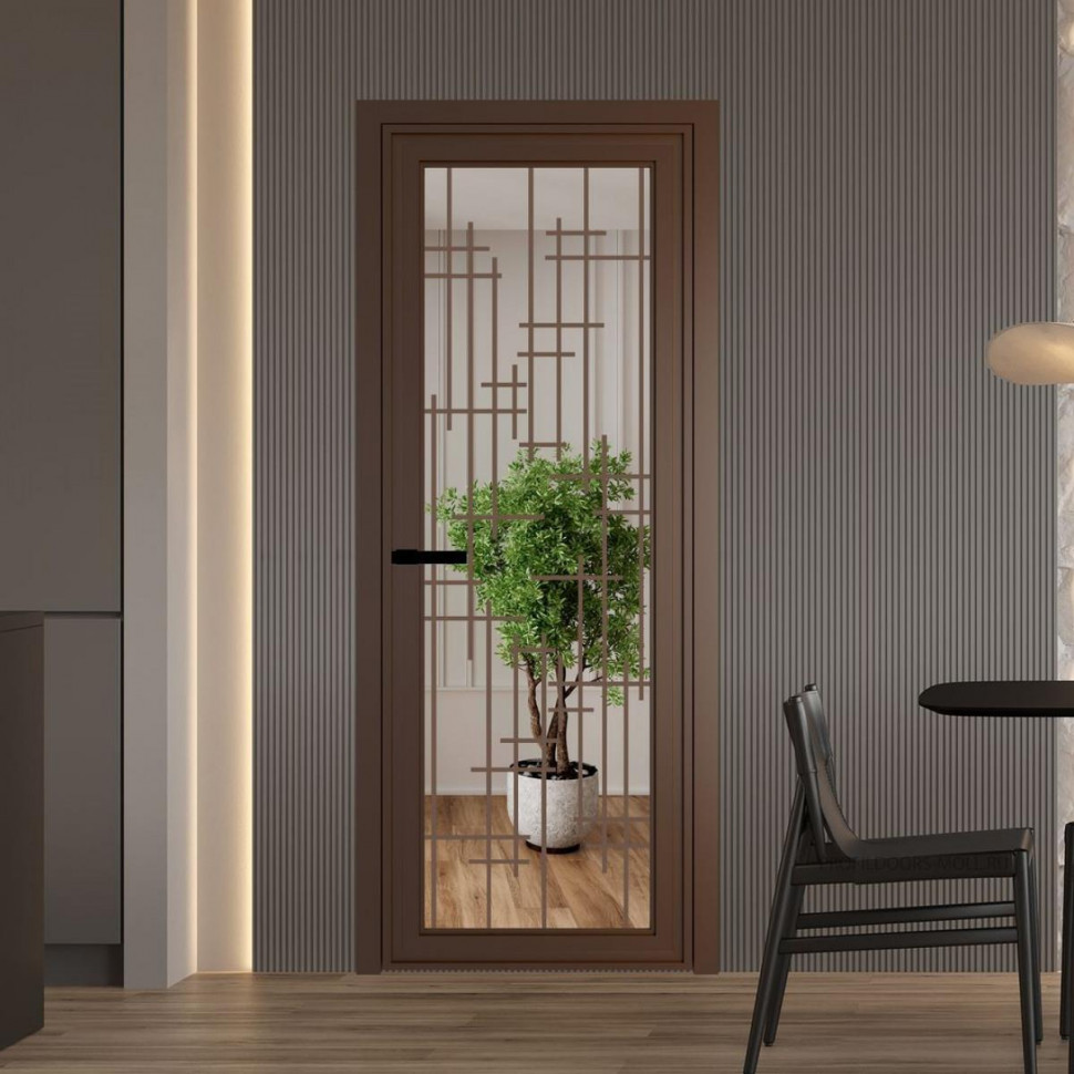 Межкомнатная дверь ProfilDoors 1 AGP Зеркало профиль Деорэ Рисунок 6