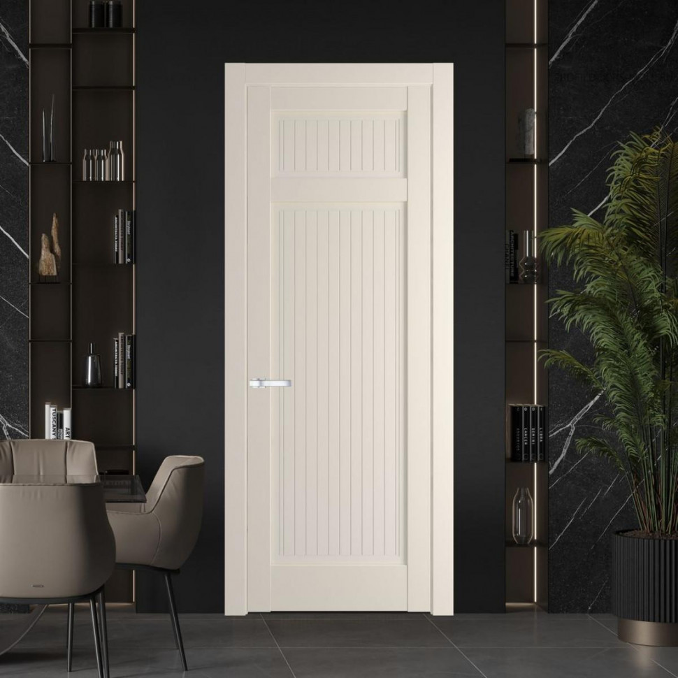 Межкомнатная дверь ProfilDoors 3.3.1 PM Кремовая Магнолия Глухая