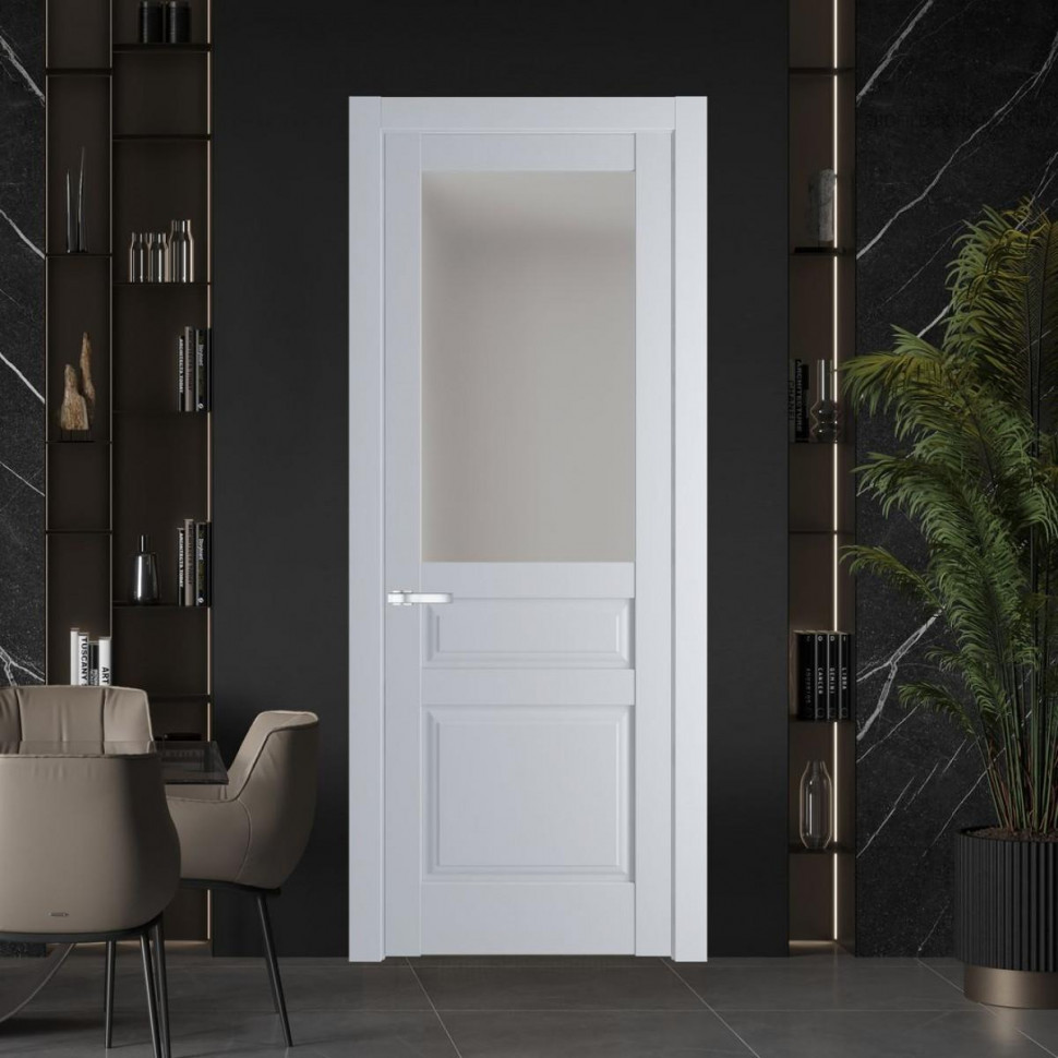 Межкомнатная дверь ProfilDoors 4.5.3 PD цвет Лайт Грей вставка Матовое