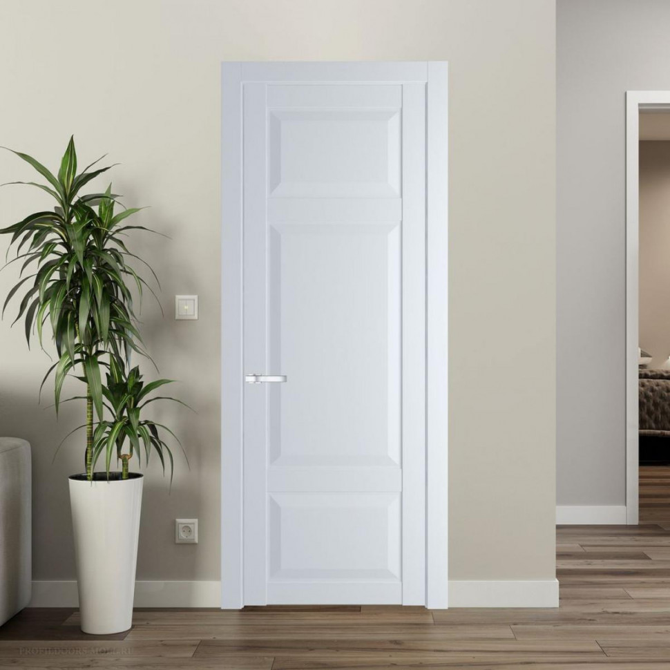 Межкомнатная дверь ProfilDoors 1.3.1 PD цвет Вайт вставка Глухая