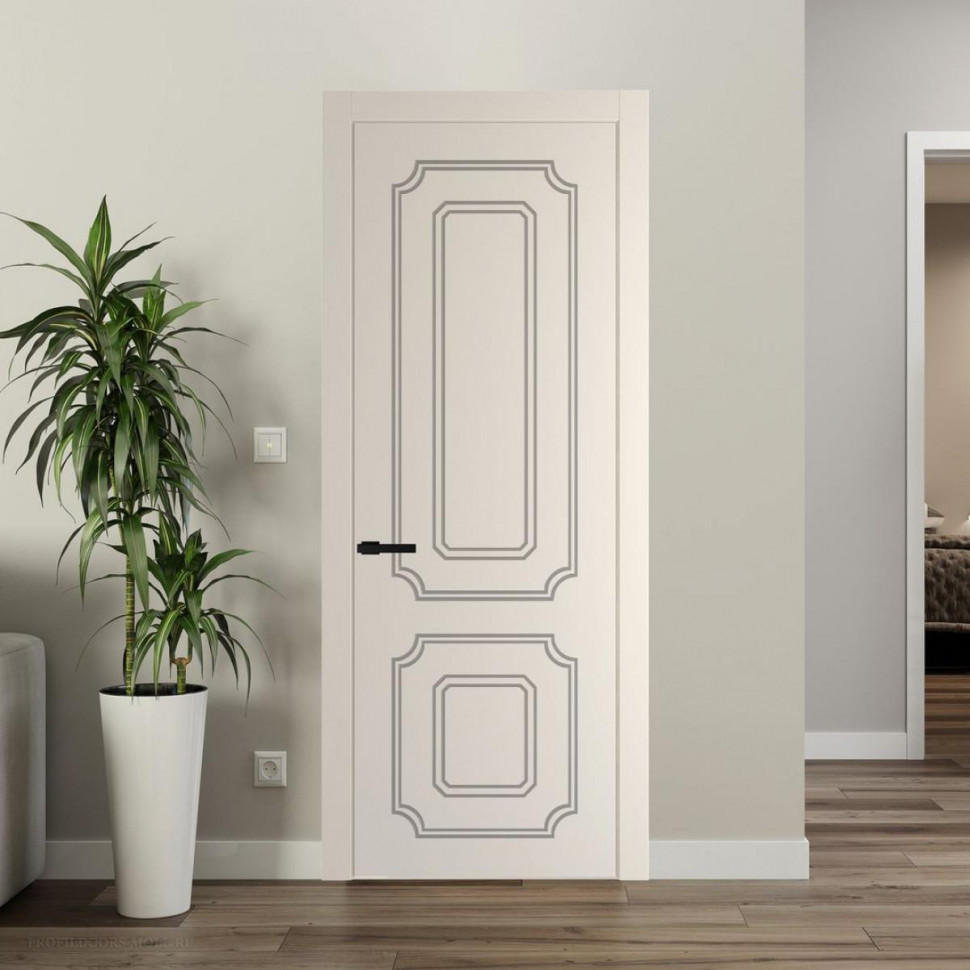Межкомнатная дверь ProfilDoors 31 PW Кремовая Магнолия Глухая