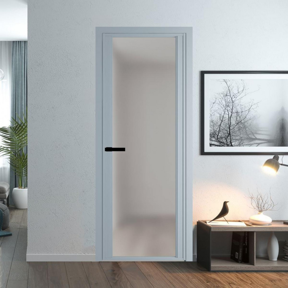 Межкомнатная дверь ProfilDoors 2 AGP Матовое профиль Серебро