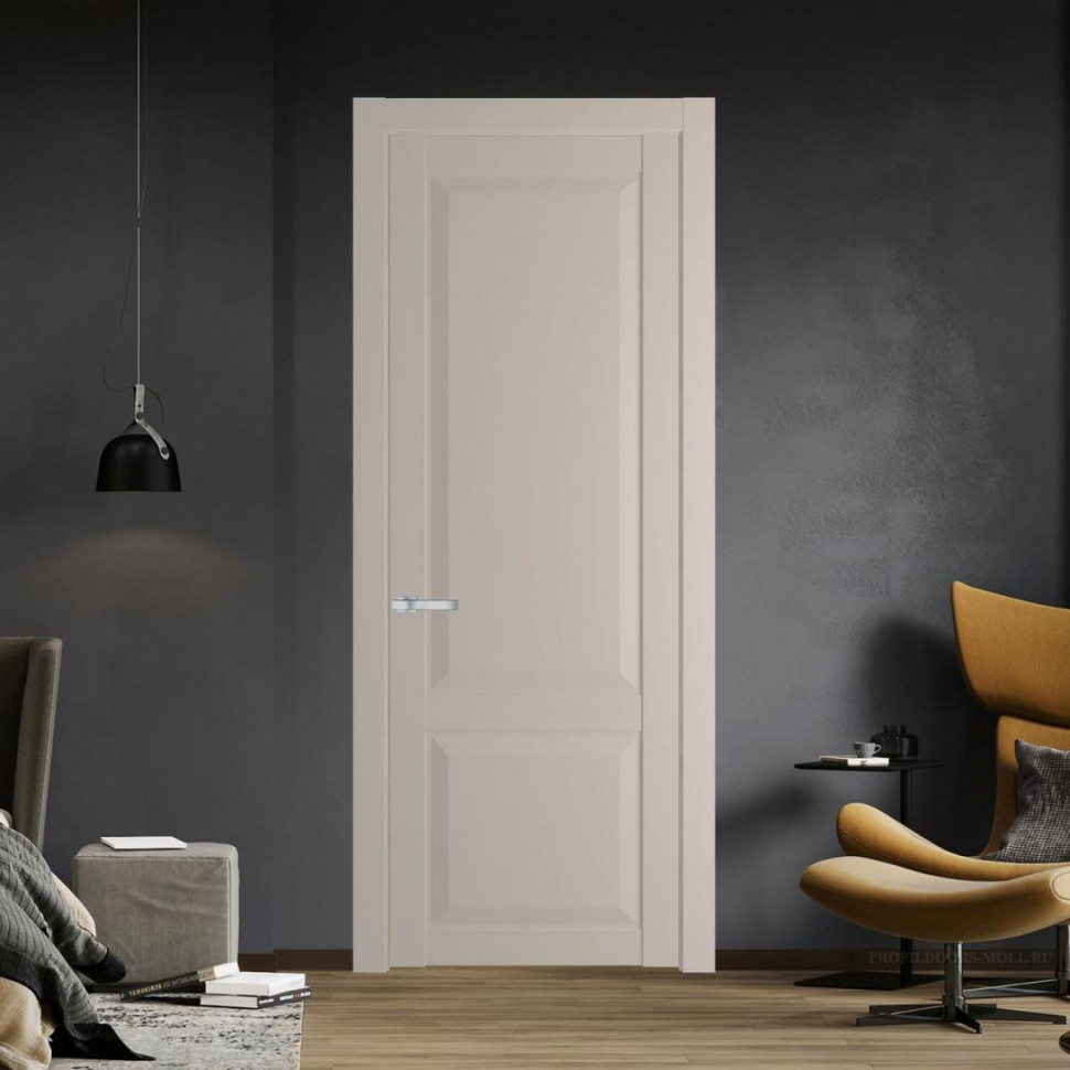 Межкомнатная дверь ProfilDoors 1.2.1 PD цвет Сэнд вставка Глухая