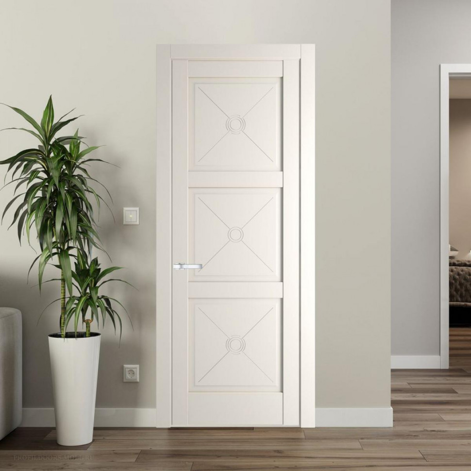 Межкомнатная дверь ProfilDoors 1.4.1 PM Перламутр белый Глухая