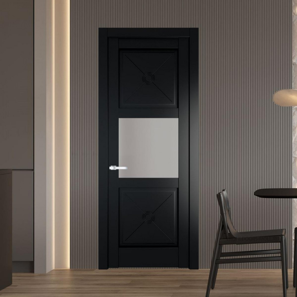 Межкомнатная дверь ProfilDoors 1.4.2PM Блэк Матовое