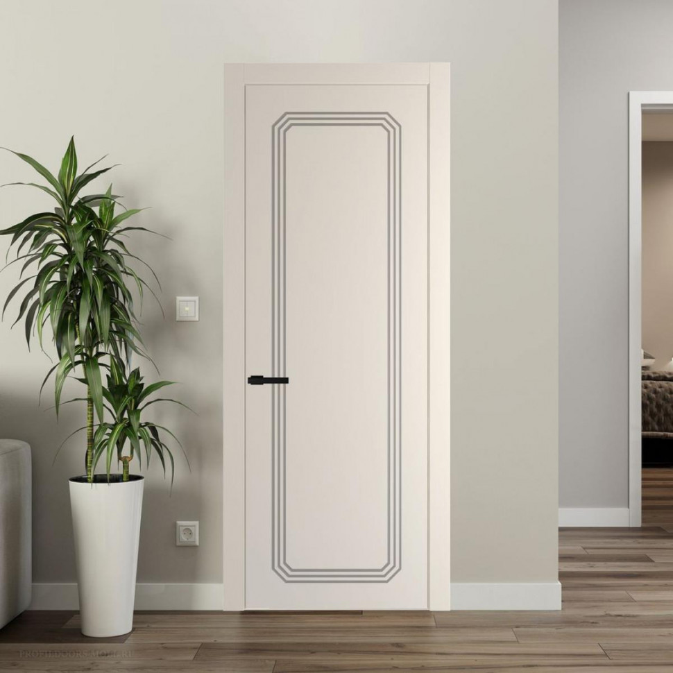 Межкомнатная дверь ProfilDoors 32 PW Кремовая Магнолия Глухая