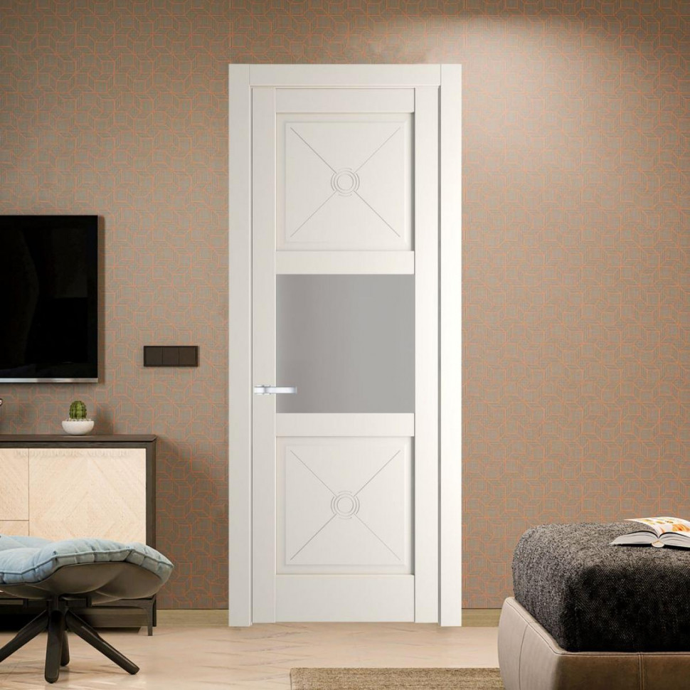 Межкомнатная дверь ProfilDoors 1.4.2PM Перламутр белый Матовое