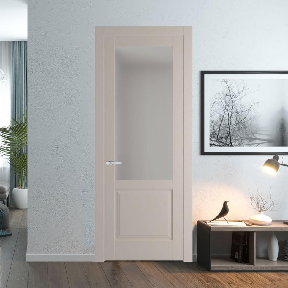 Межкомнатная дверь ProfilDoors 4.2.2 PD цвет Сэнд вставка Матовое