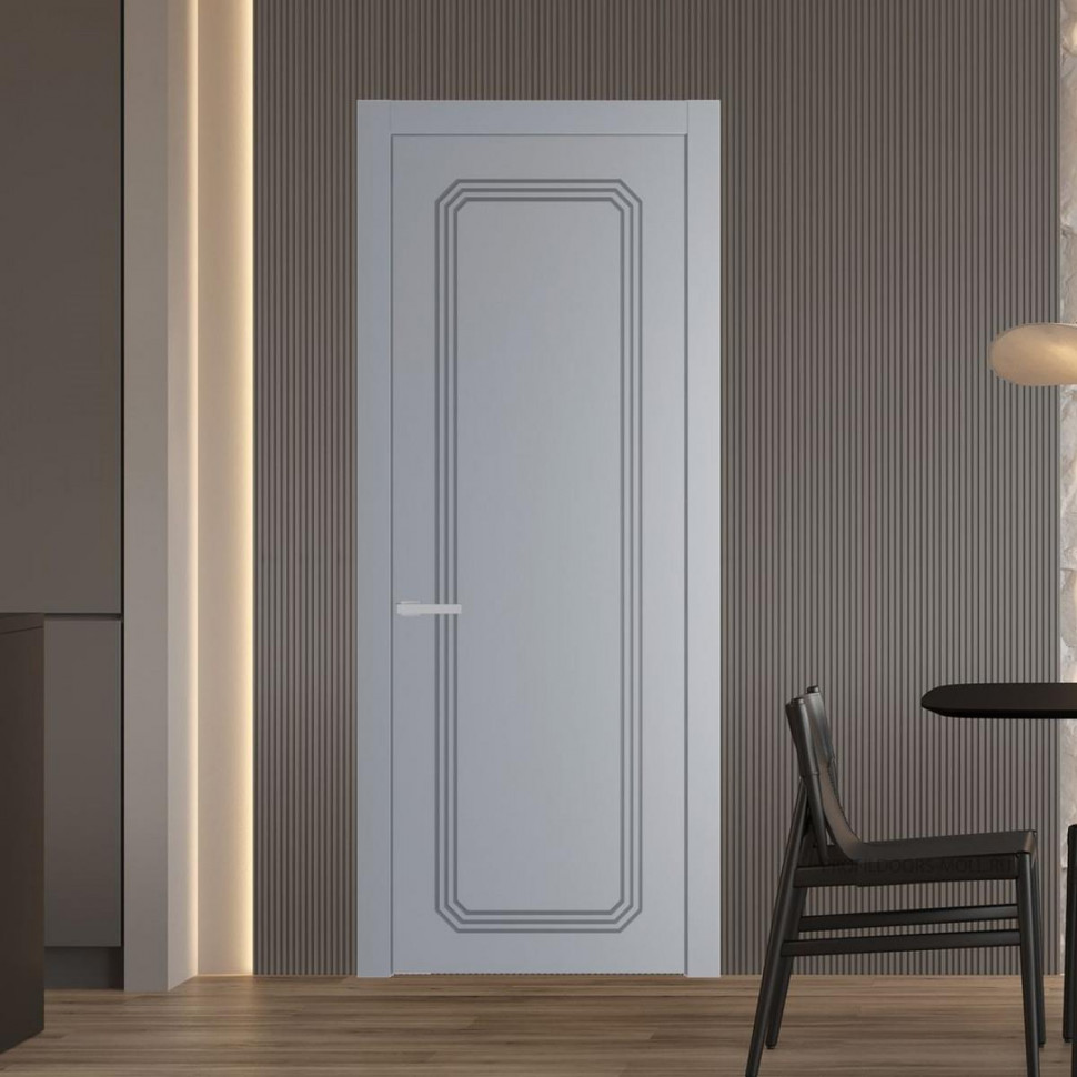Межкомнатная дверь ProfilDoors 32 PW Смоки Глухая