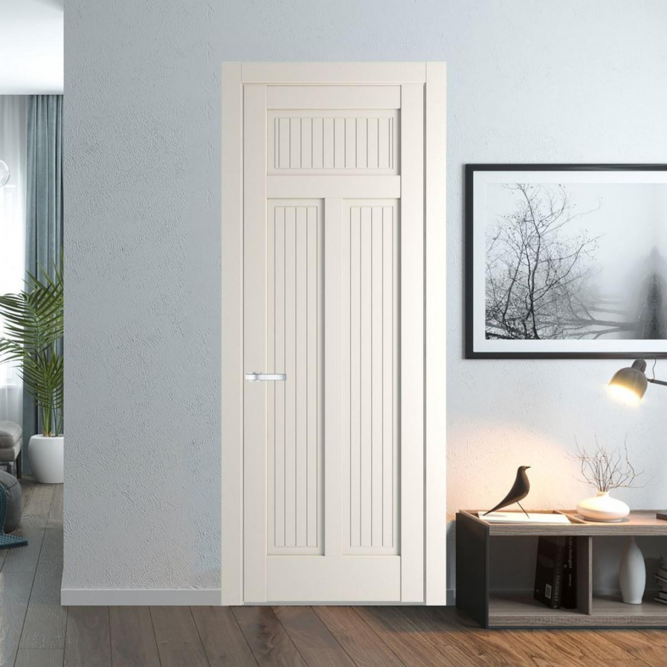 Межкомнатная дверь ProfilDoors 3.4.1 PM Перламутр белый Глухая