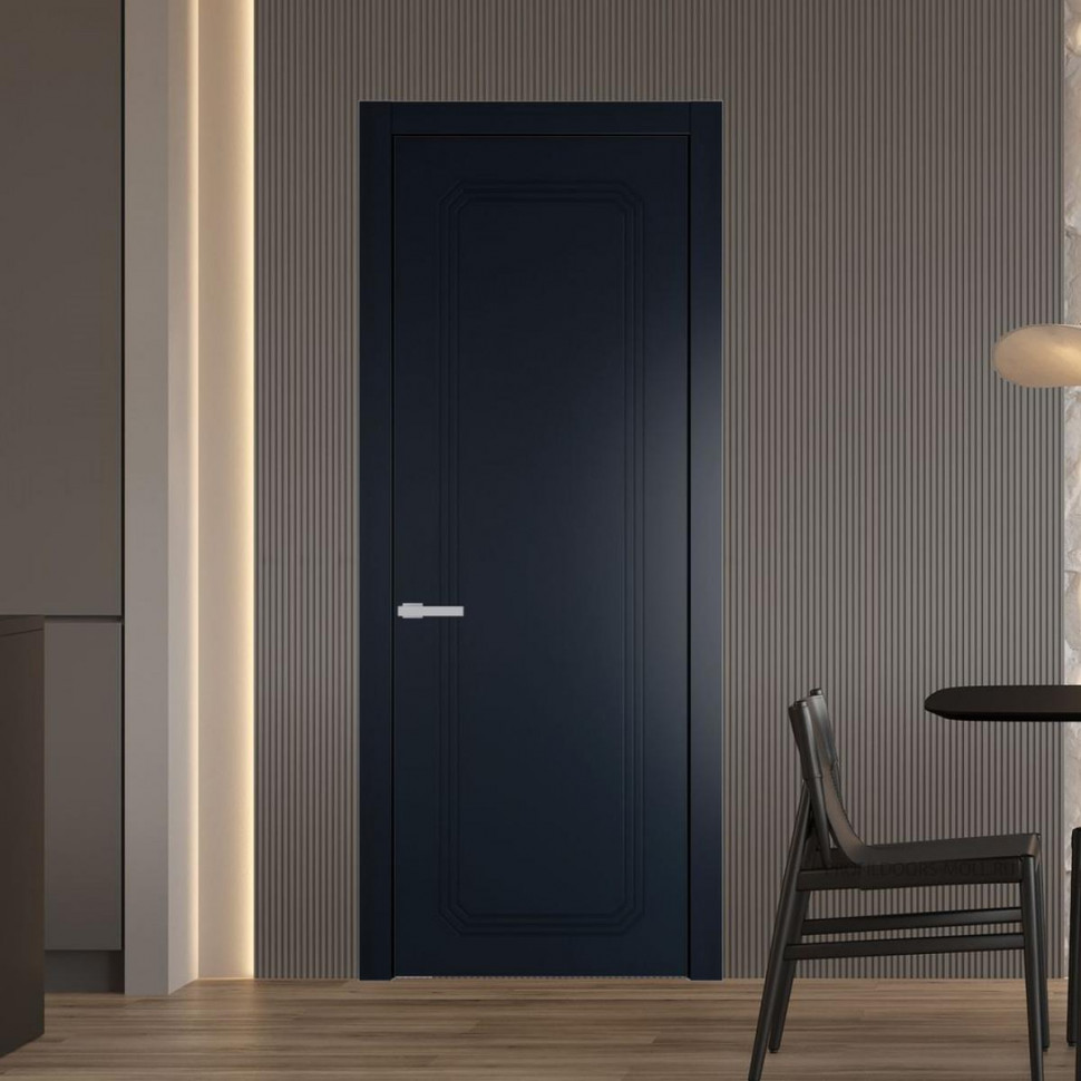 Межкомнатная дверь ProfilDoors 32 PW Нэви Блу Глухая